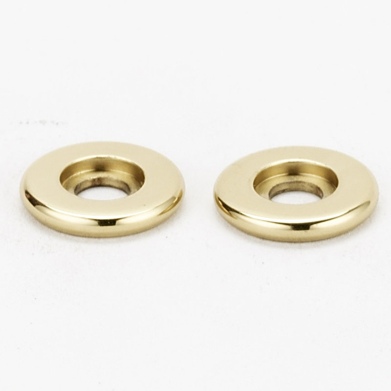 Brass Rose / Rosette, Polished Brass