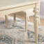 Amonia  Dining Set, Turned-Leg Dining Table With  Tufted Chairs-243241970-243241964