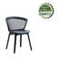 Chaise d'appoint à dossier en lattes Vinson-2057592461