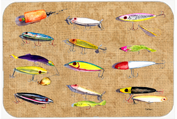 Planche à découper en verre pour les trésors de pêche caroline