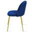 Chaise d'appoint en velours touffeté Galewood-766794508
