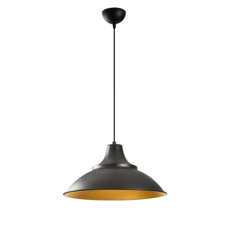 Luminaire suspendu en forme de dôme à 1 lumière Enfield