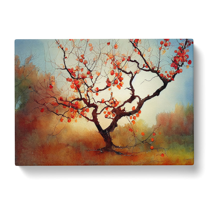 Ideal Apple Tree - Wrapped Canvas, 40cm H x 60cm W x 3cm D