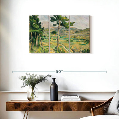 Alvord Mont Sainte-Victoire And The Viaduct Of The Arc River Valley