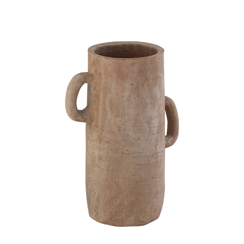 Terracotta Vase Dia 8.5" X 12" H