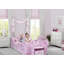 Lit simple carrosse de princesse Disney convertible pour tout-petits