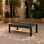 Table basse de patio avec plateau rectangulaire, 4 pieds et 4 pieds-1694861875