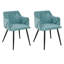 Sofiya 47cm H Terry Fabric Upholstered Armchair-88685594-88685608