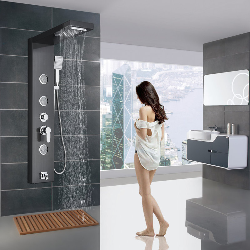 48'' Shower Panel with Fixed Shower Head