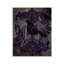 Plaque murale Raven with Gothic Florals, design par Lori Mosley