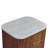 Aurora Marble Bedside