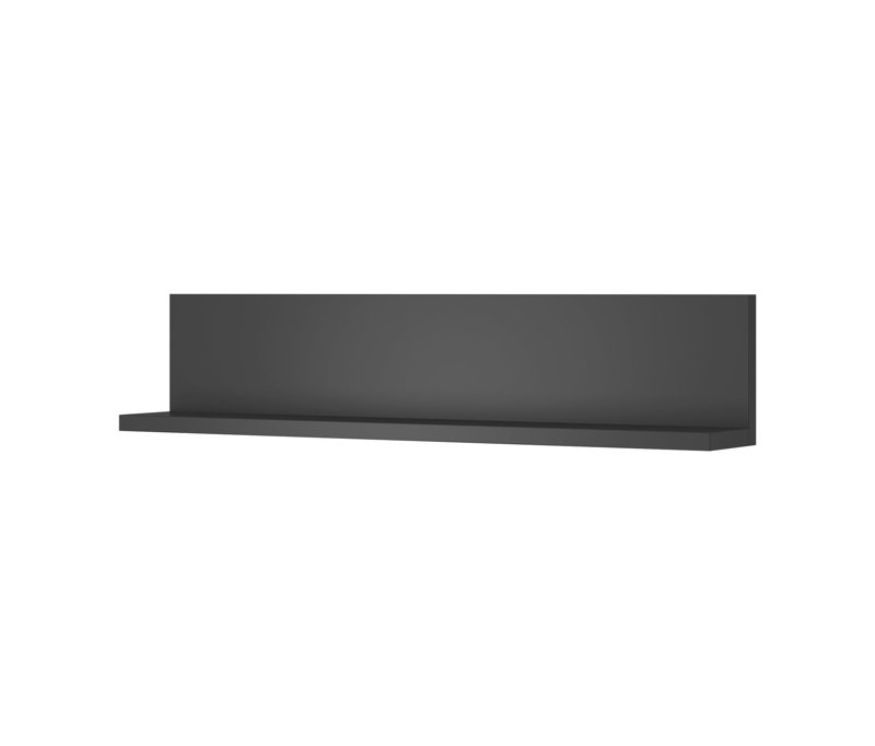 Ayhm Floating Shelf, Grey Matt