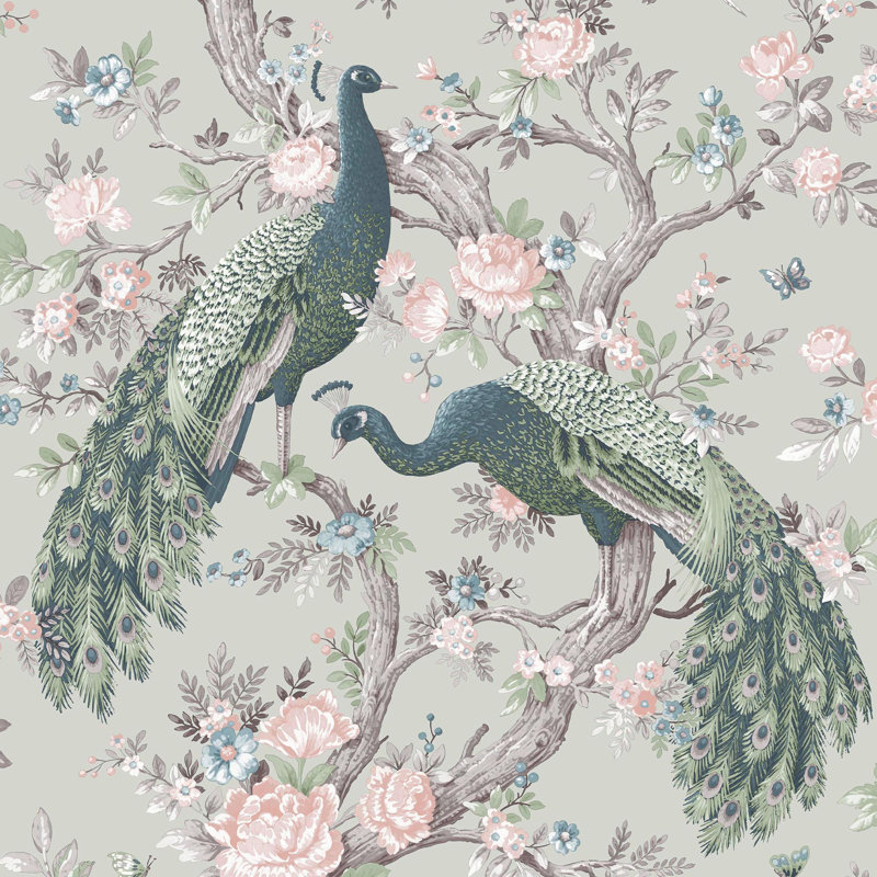 Papier peint vert Laura Belvedere, Laura Ashley