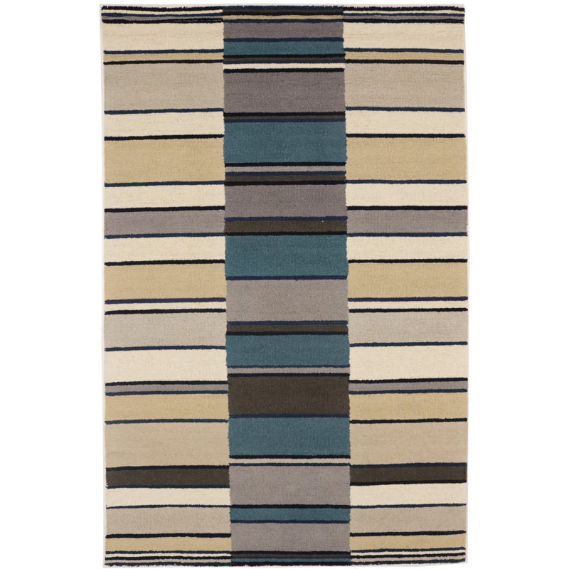 Performance Wool Striped Indoor Rug