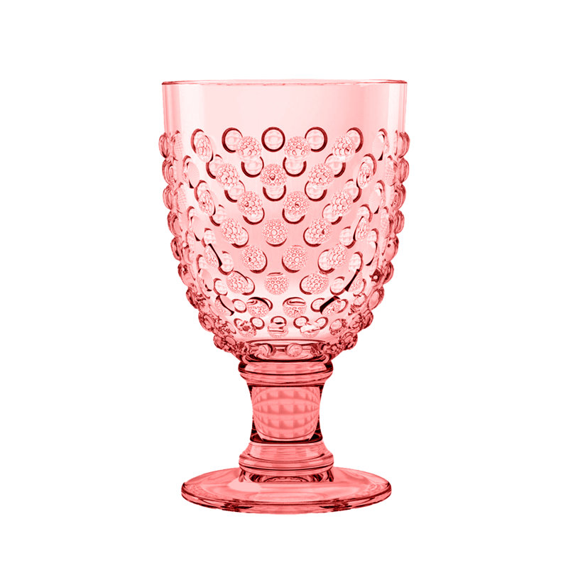 Mattawana 502ml Acrylic Wine Glass, Pink