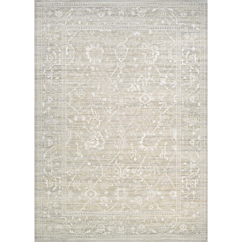 Tapis beige Performance Bungalow Bungalow, Rectangle 2 pi x 3 pi 7 po