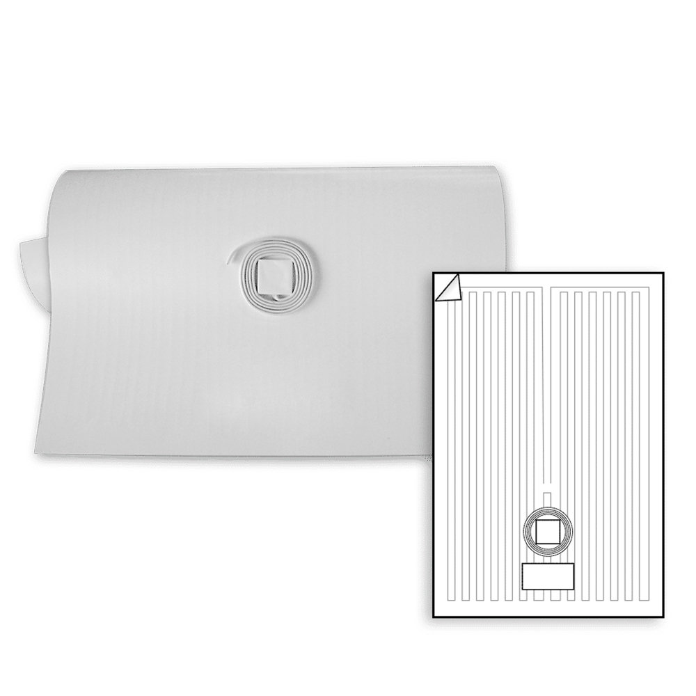 Bathroom Mirror Defogger Pad - 24x32 Inch Self-Adhesive Anti-Fog Film