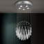 Luminaire suspendu de luxe moderne à 4 niveaux avec lustres en cristal pour lustre de salle à manger