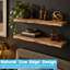 6 -Piece Solid Wood Floating Shelf-138064916