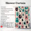 Ensemble de rideau de douche 1 pièce Spooky-2133227161