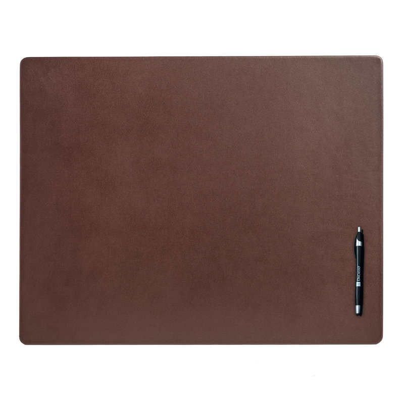 Tapis de bureau sans rail Bramfield, Brun chocolat