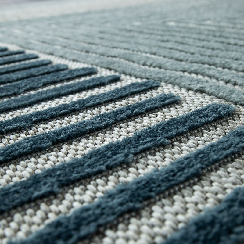 Junia Abstract Area Rug, Round 120cm