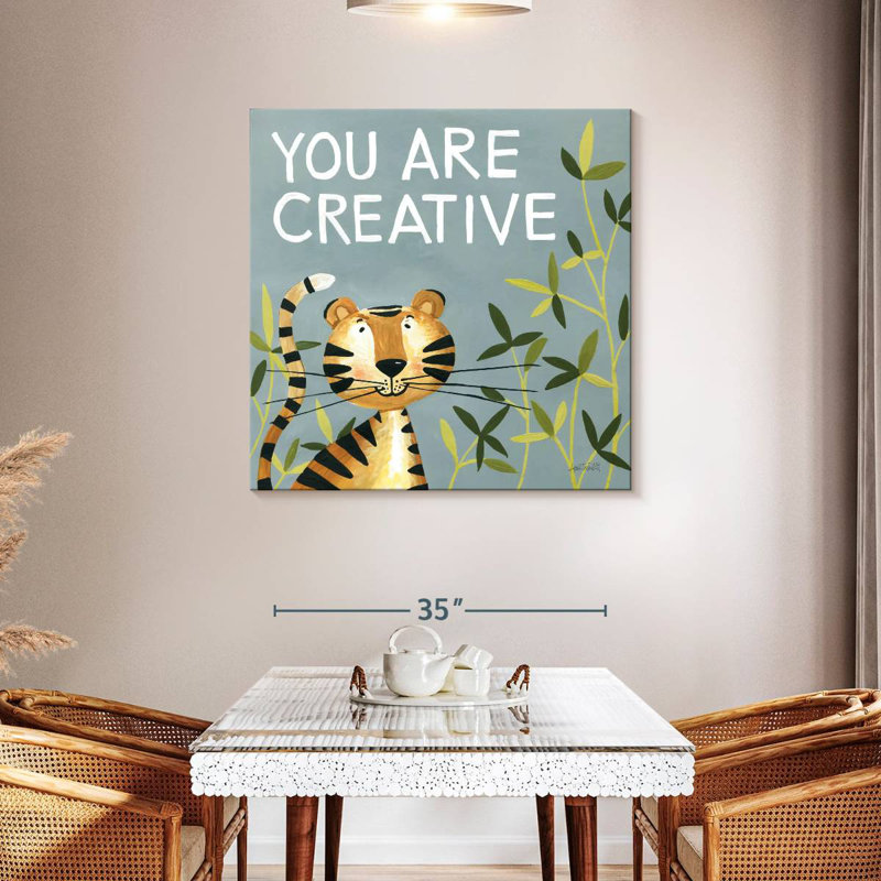 Ashelle You Are Creative, 39" H x 39" W
