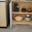 Kichen Pantry Storage Cabinet With Microwave Shelf