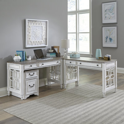 Ensemble de bureau en L Colchester