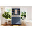 Meuble-lavabo 36 po avec armoire à pharmacie, armoire de rangement moderne avec 2 portes à fermeture douce et 4 tiroirs, meuble-lavabo simple-115898855