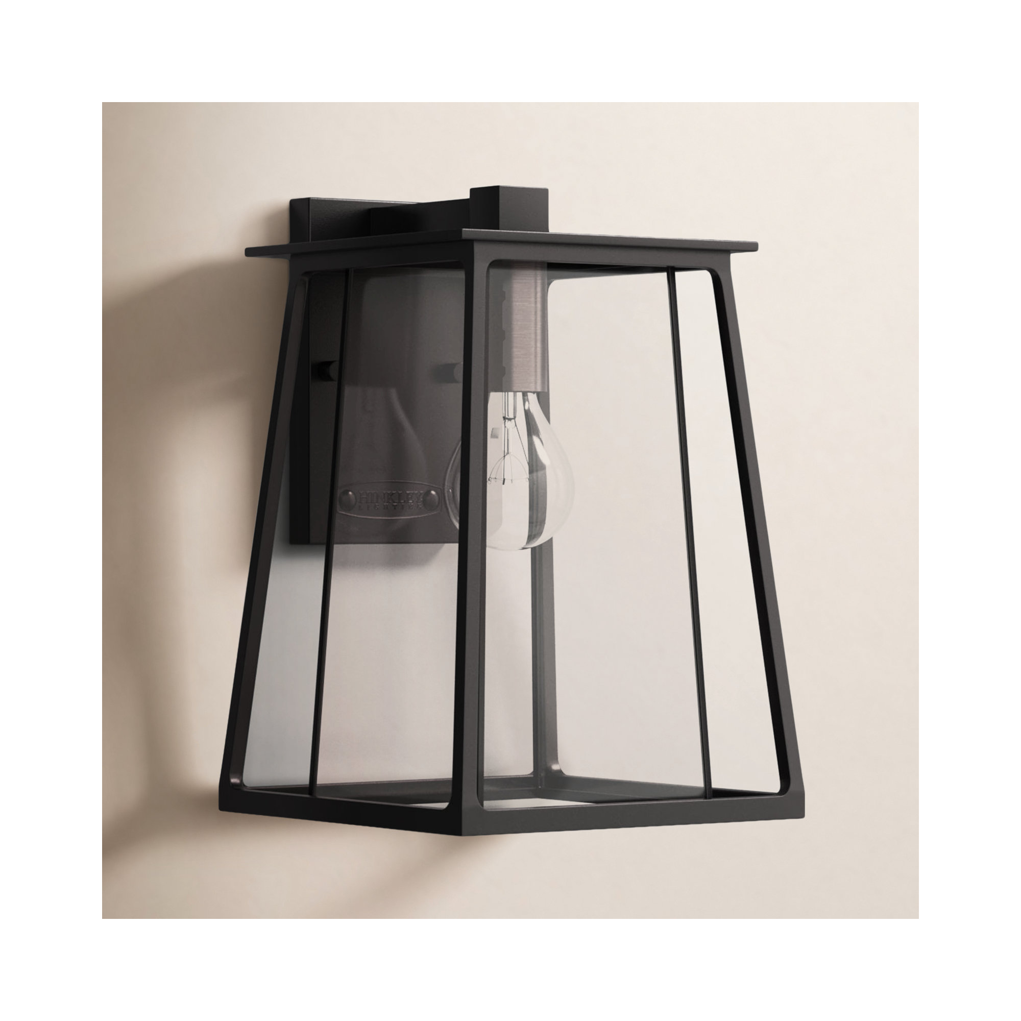 Becket Single Light Bell Outdoor Wall Light, 12.3" H x 8.3" W x 9.3" D