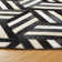 Stasia Hand Woven Leather Geometric Rug