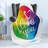 Ambesonne Pride Fleece Throw Blanket Round Frame Romance Multicolor-105329503