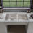 Modern Minimalist Rectangular Stainless Steel Dual Bowl Countertop Drop In Kitchen Sink-122722935