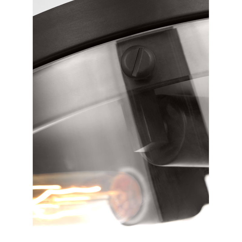 Garrett 2 - Light Flush Mount, 5.5" H x 11.38" W x 11.38" D