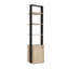 Laylah 200 cm H x 48 cm W Etagere Bookcase