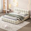 Upholstered Double Bed with Unique Mattress Design-1217427849-1219028952
