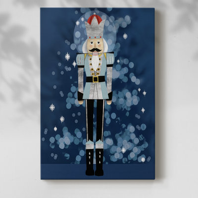 Disco Nutcracker II -Canvas Print Only - NOT FRAMED