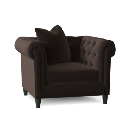 Caspar Upholstered Chesterfield Chair