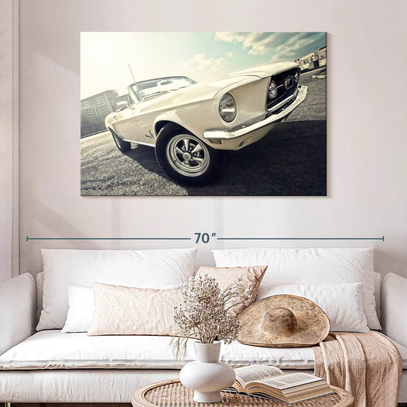Voiture décapotable Ford Mustang Mehar, H 32 po x l 48 po