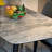 Light luxury modern rectangular rock dining table-105357142