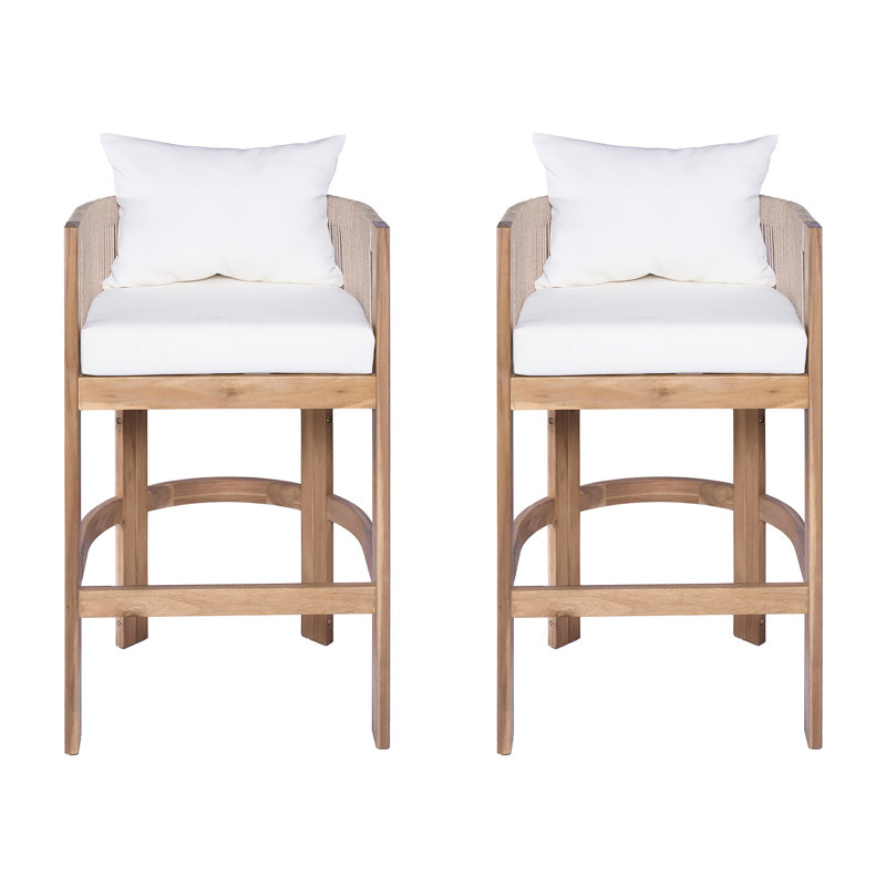 Ensemble de 2 tabourets de bar Matéria