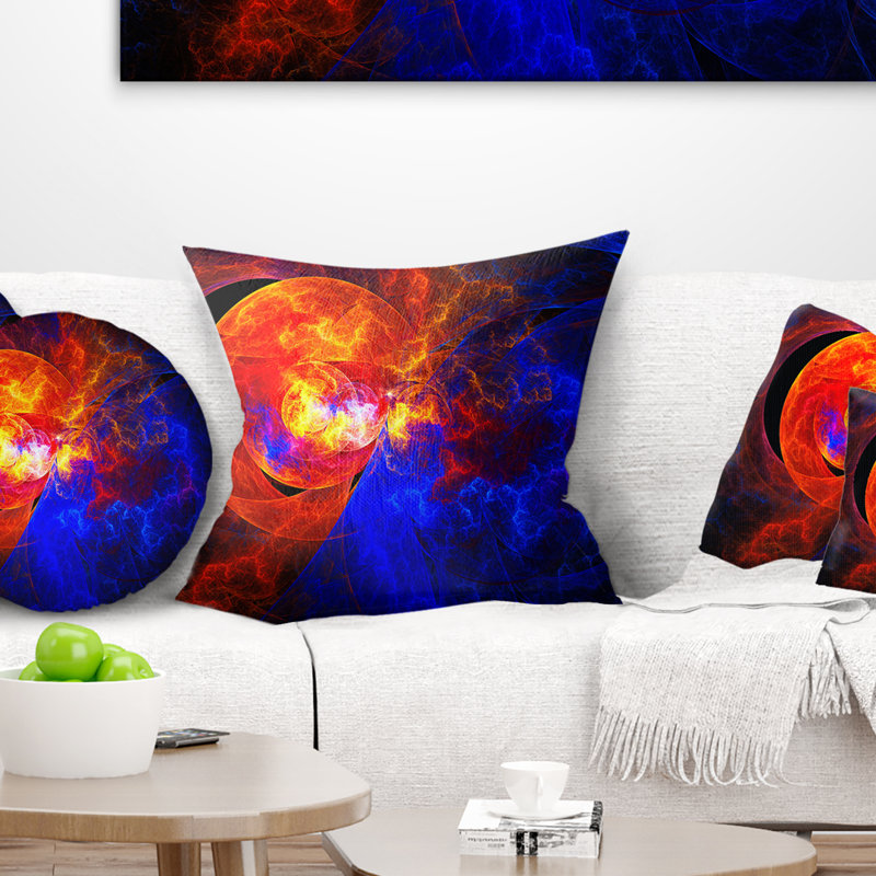 Coussin Abstract, 16 po x 1 po, Coussin décoratif