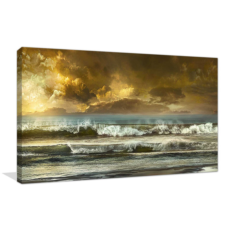 «Vista», reproduction, H 18 po x l 30 po x P 1 po, Toile tendue