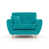 Turquoise Velvet is out of stock