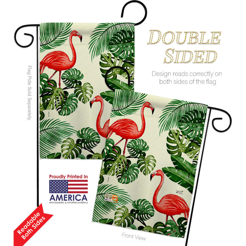 Ensemble de drapeaux 2 côtés en polyester 18,5 po x 13 po