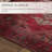 Beesley Machine Washable Red/Brown Rug-943727193