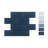 Premium 3" x 6" Straight Edge Glass Mosaic Subway Tile-50284276