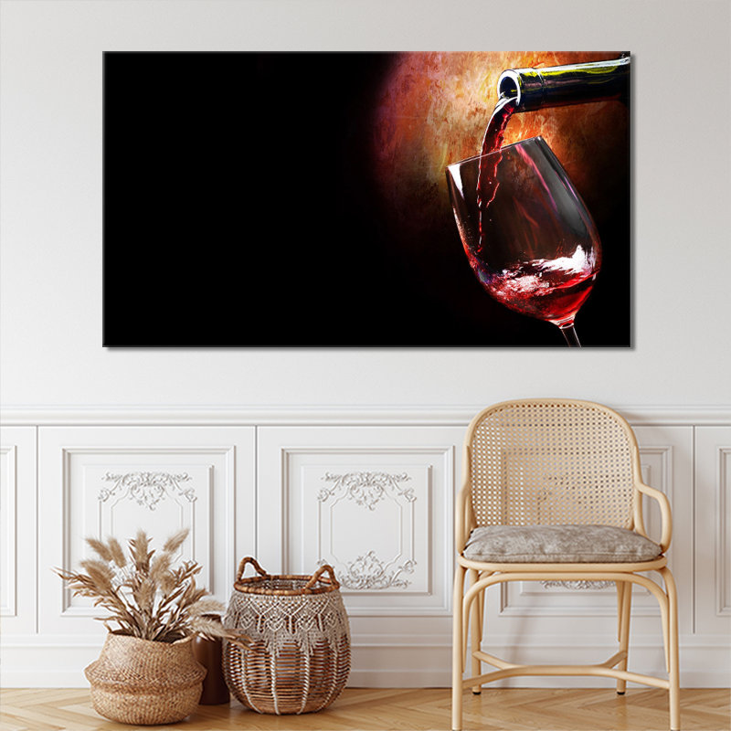 Food & Drink Collection Pour - Wrapped Canvas Art Prints, 76cm H x 127cm W x 3.2cm D