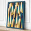 Geometric Waves Art Deco - Wrapped Canvas-1906362184-1906362550